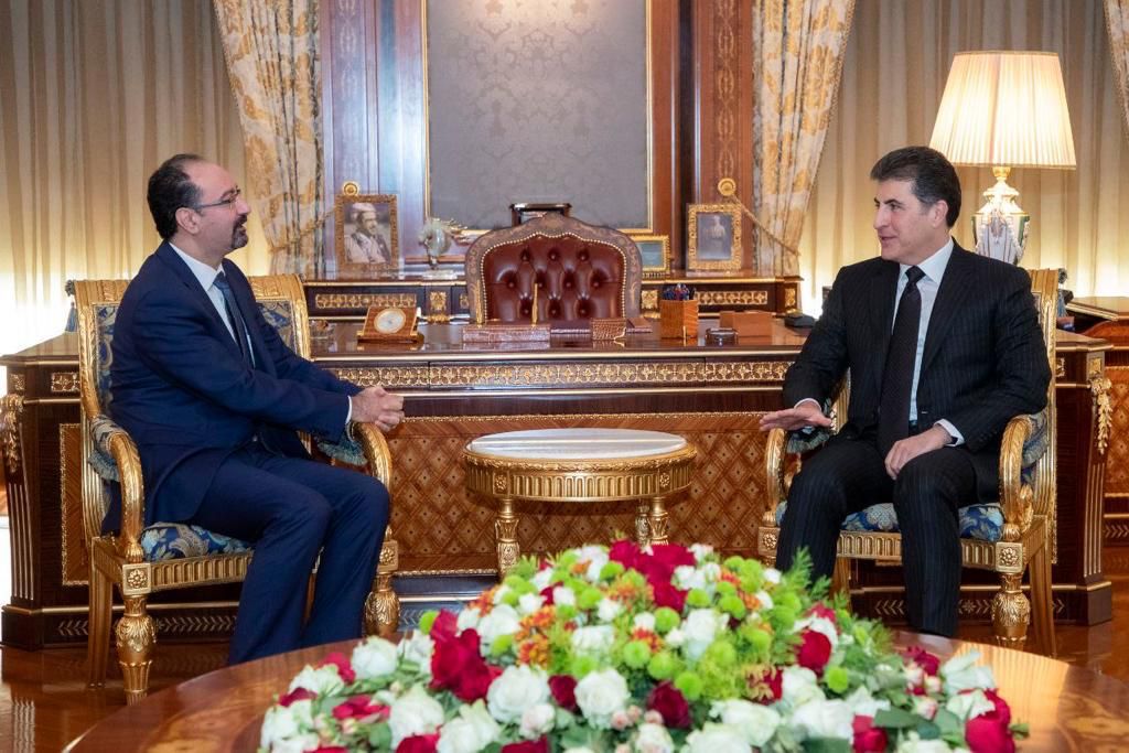 Kurdistan’s President welcomes the Jordanian Consul's in Erbil
