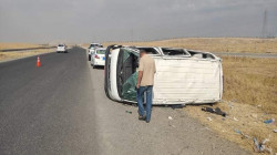 دهوك.. مصرع واصابة خمسة اشخاص في حادث مروري على طريق الموصل