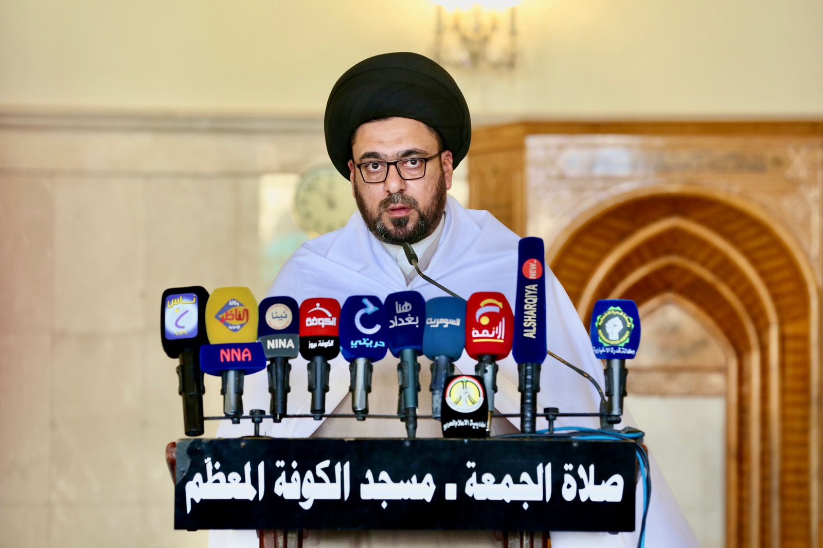Kufa mosque preacher: Al-Sadr's government will achieve reform