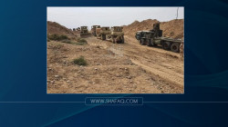 Iraqi army builds a new bridge in Kanous island 