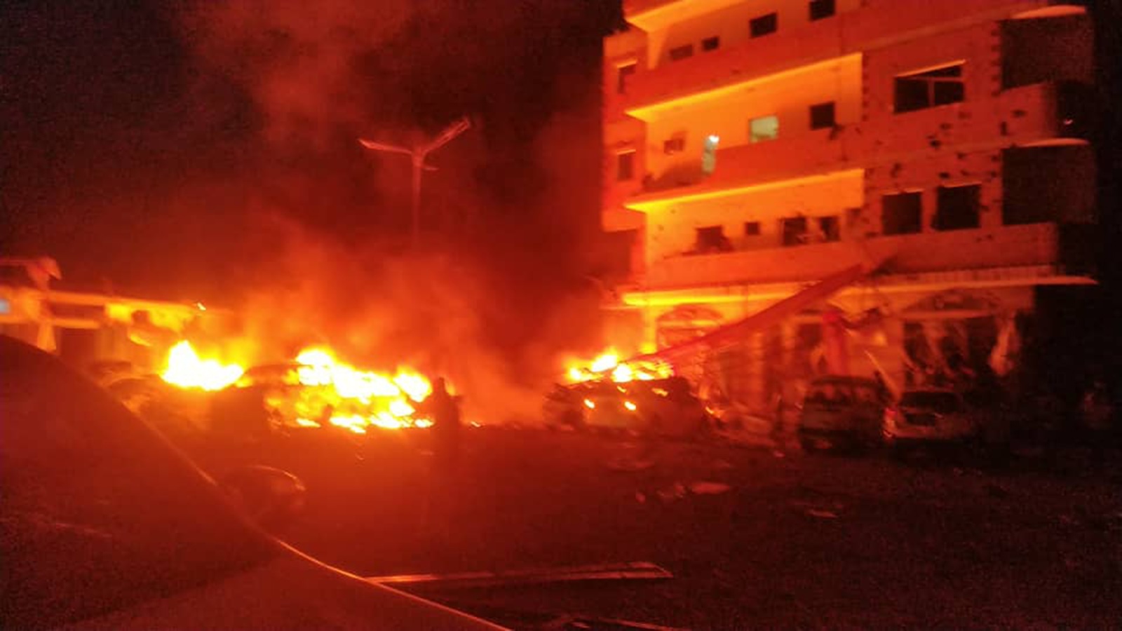 Twelve died in an explosion near Aden airport
