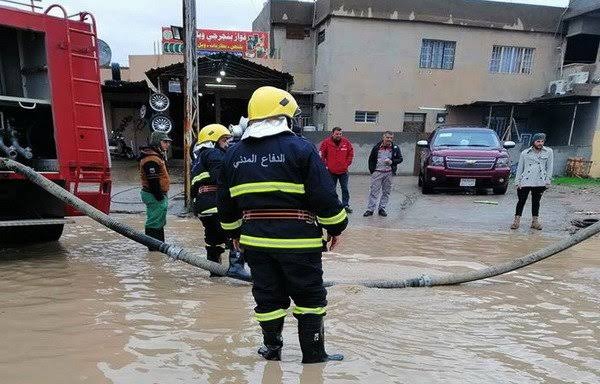 الدفاع المدني العراقي يتخذ إجراءات استباقية من ثلاثة محاور استعداداً لفيضانات وسيول