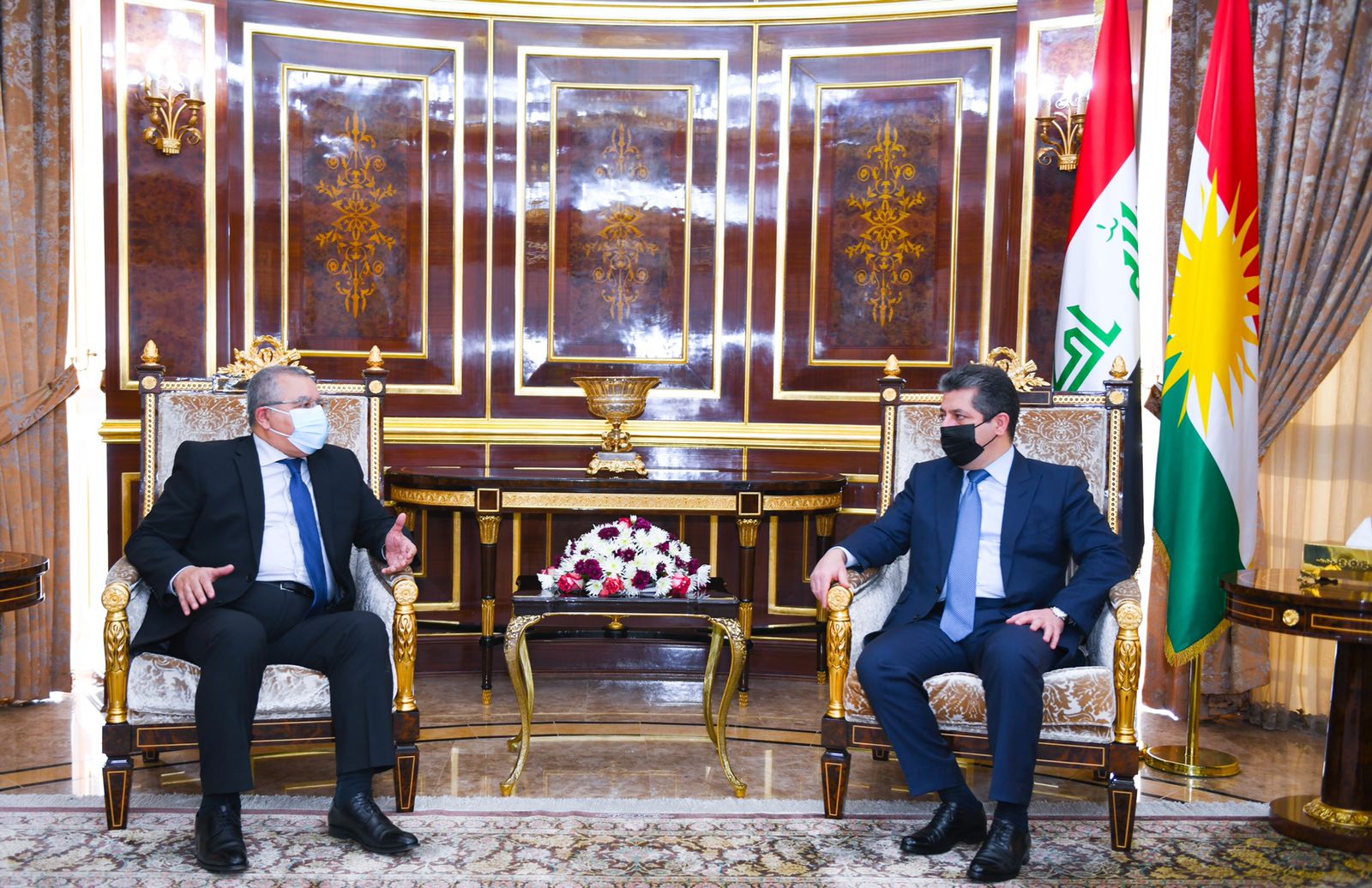 IRCS praises KRG's efforts to host displaced people and refugees