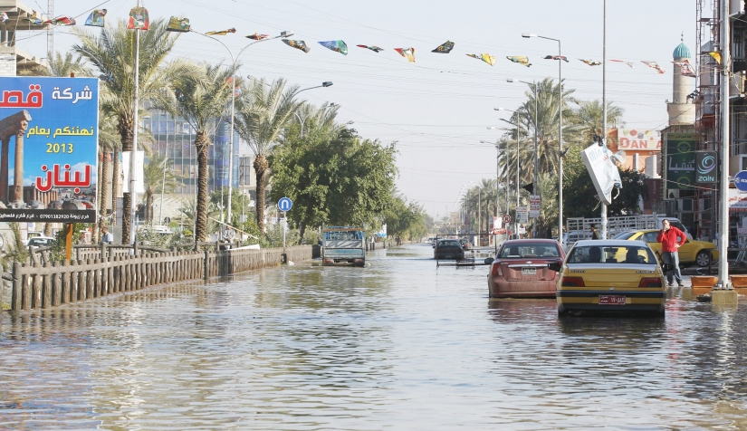 العراق على رأس قائمة الدول المعرضة لخطر الغرق بسبب ارتفاع مستوى البحر