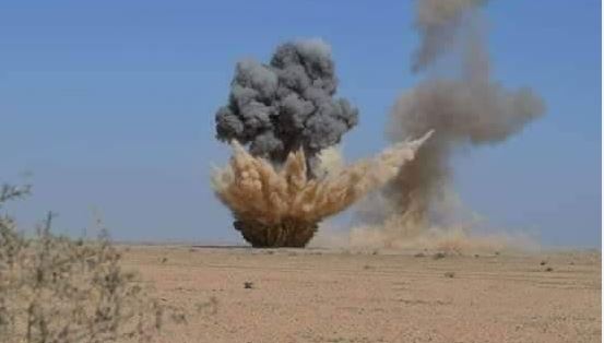 تفجير اكثر من 500 قنبلة جنوبي العراق.. صور