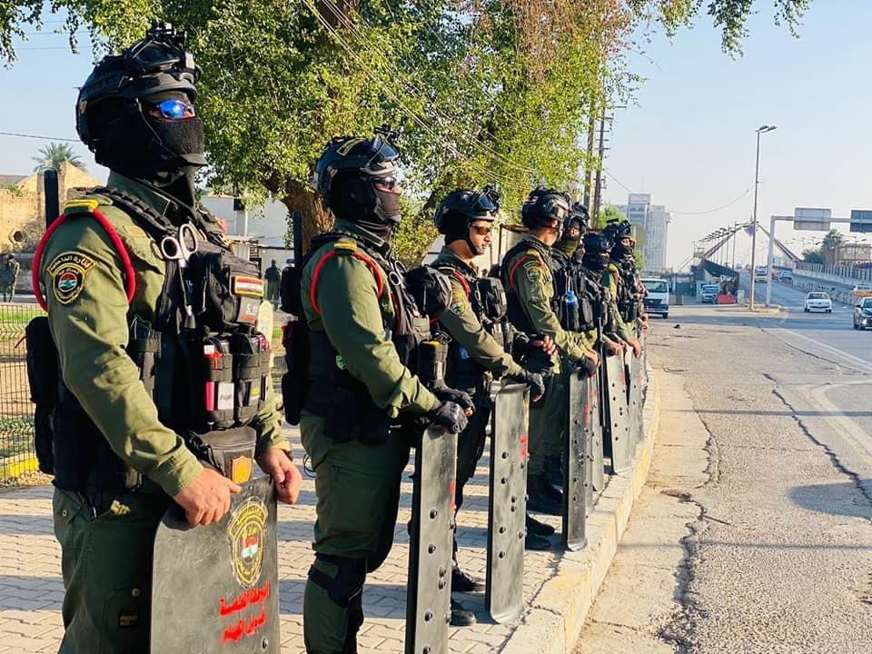 Security forces heavily deployed in Baghdad 