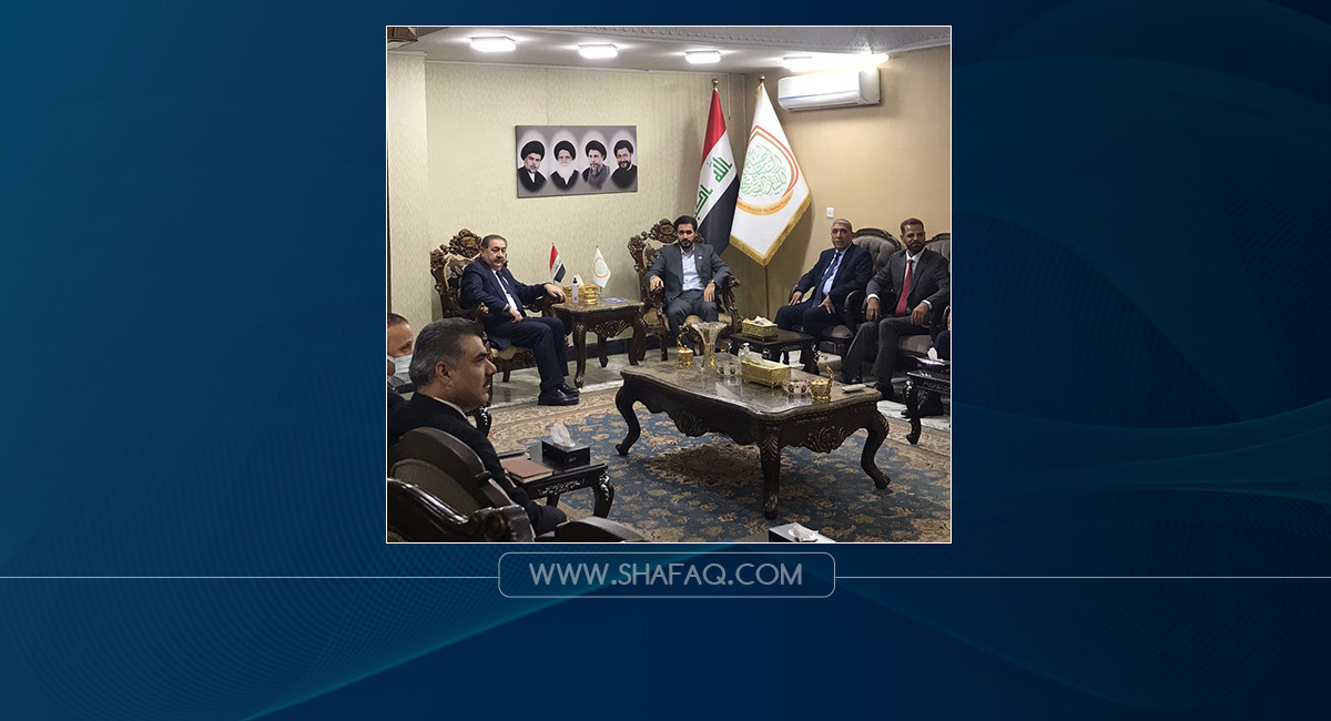KDP delegation meets with the Sadrist movement 