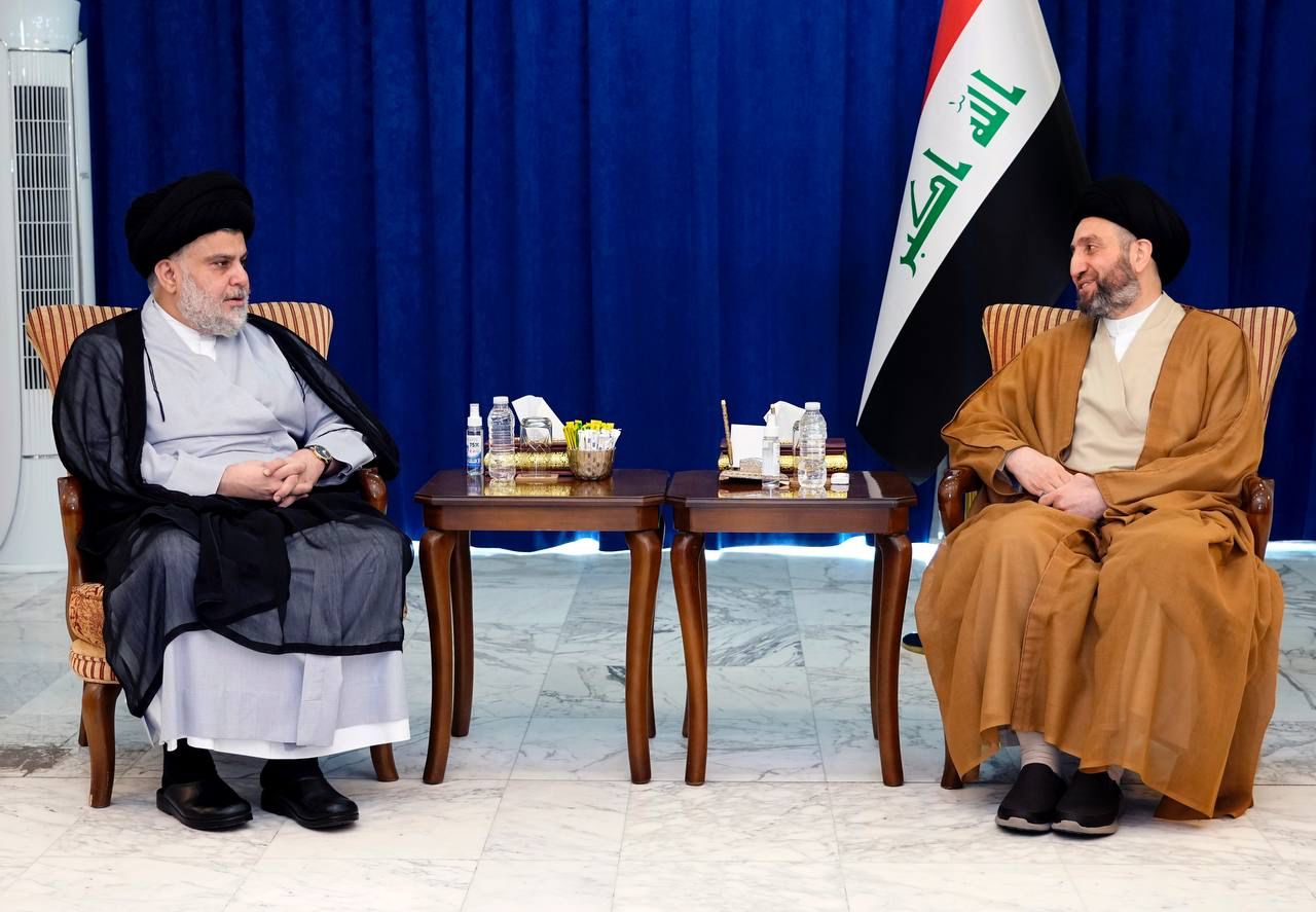 Al-Sadr meets al-Hakim to discuss the election results 