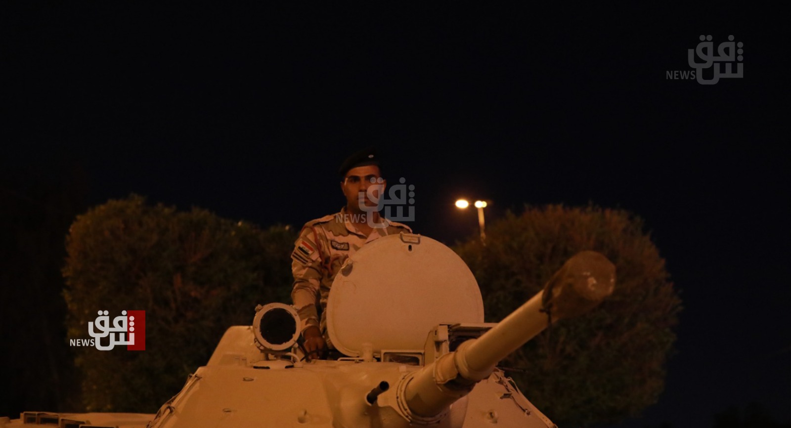 مشاهد جديدة من الانتشار العسكري في العاصمة بغداد