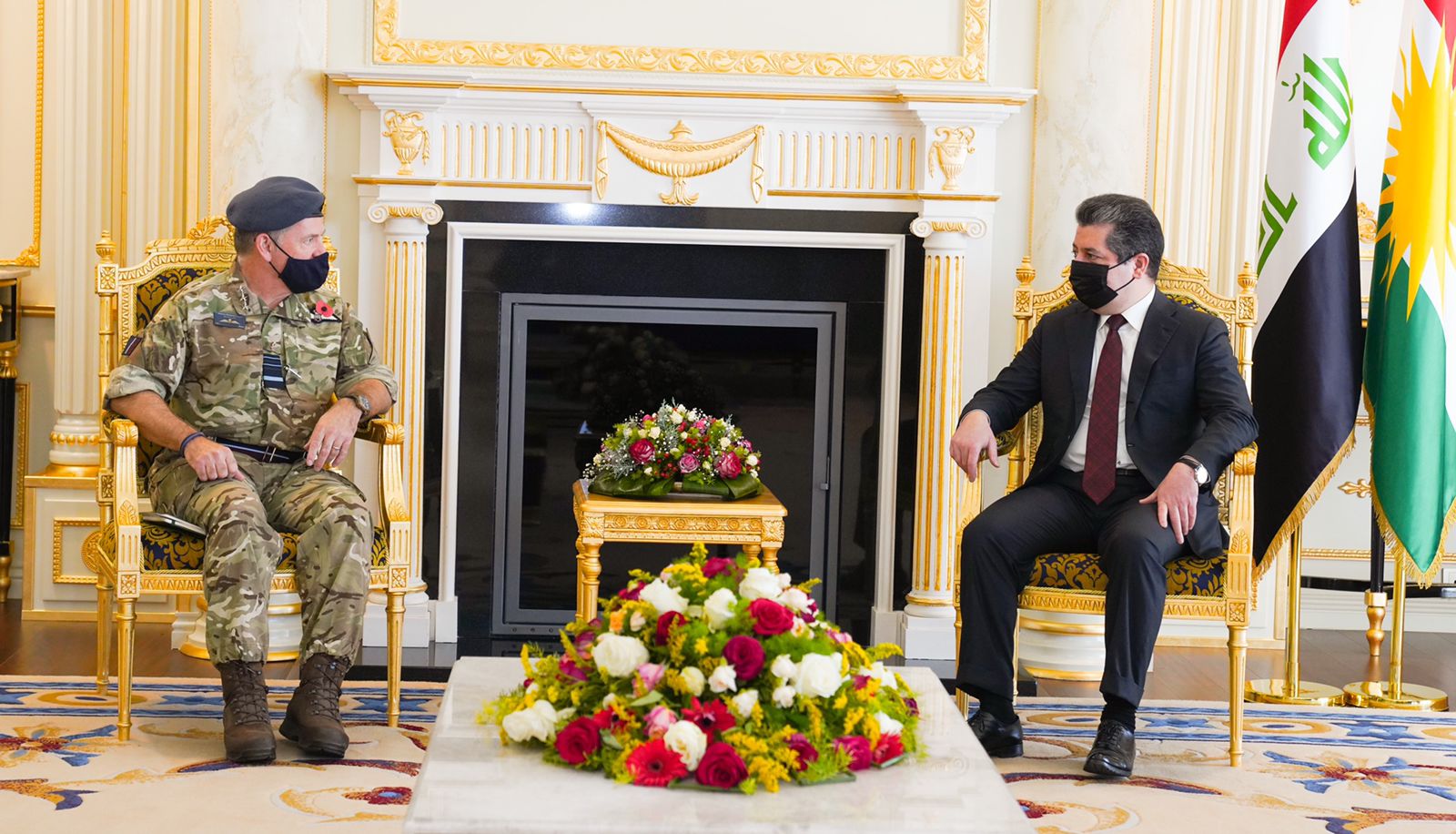 PM Barzani discusses with senior UK official the post-election era in Iraq 