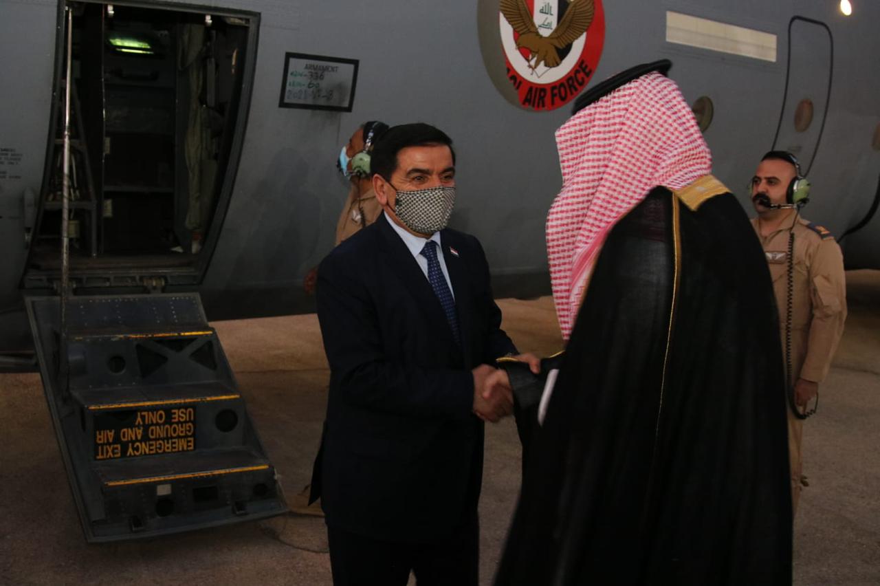 Iraqi Minister of Defense arrives in Riyadh 