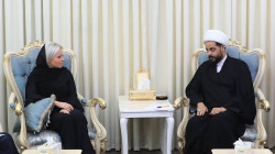 After accusing her with tampering with the election results, al-Khazali meets Plasscchaert 