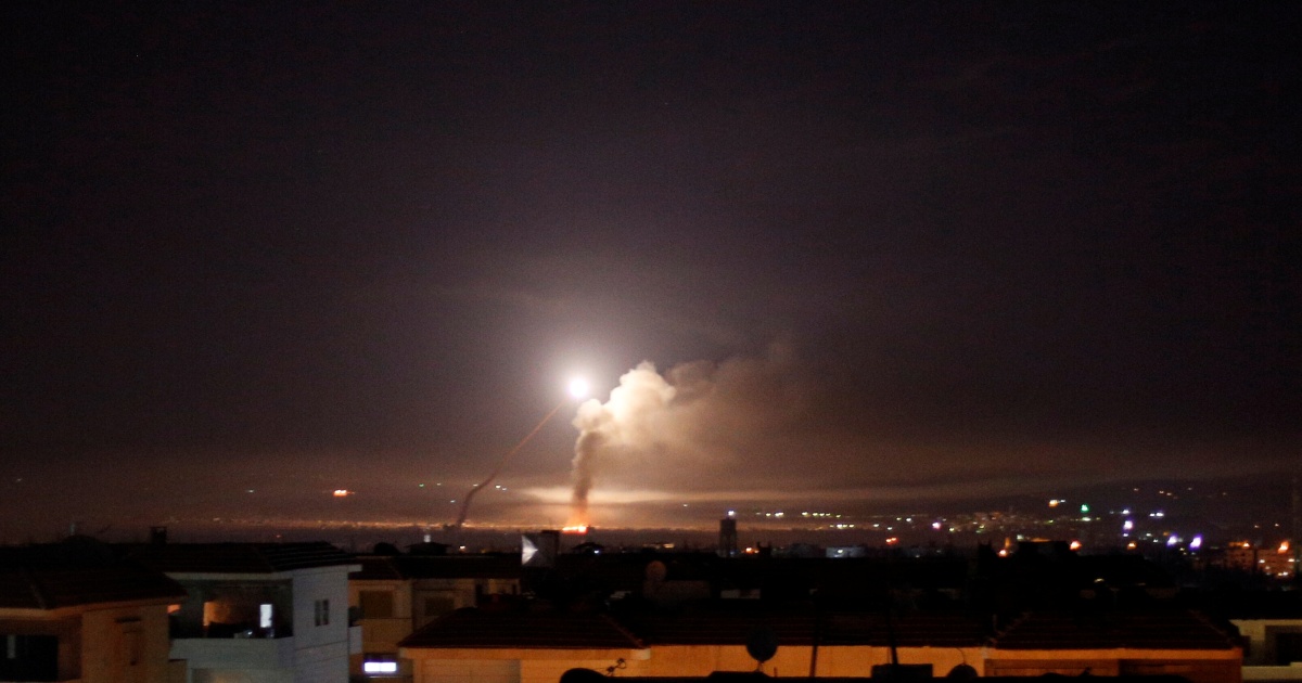 قصف صاروخي إسرائيلي يطال جنوب دمشق 