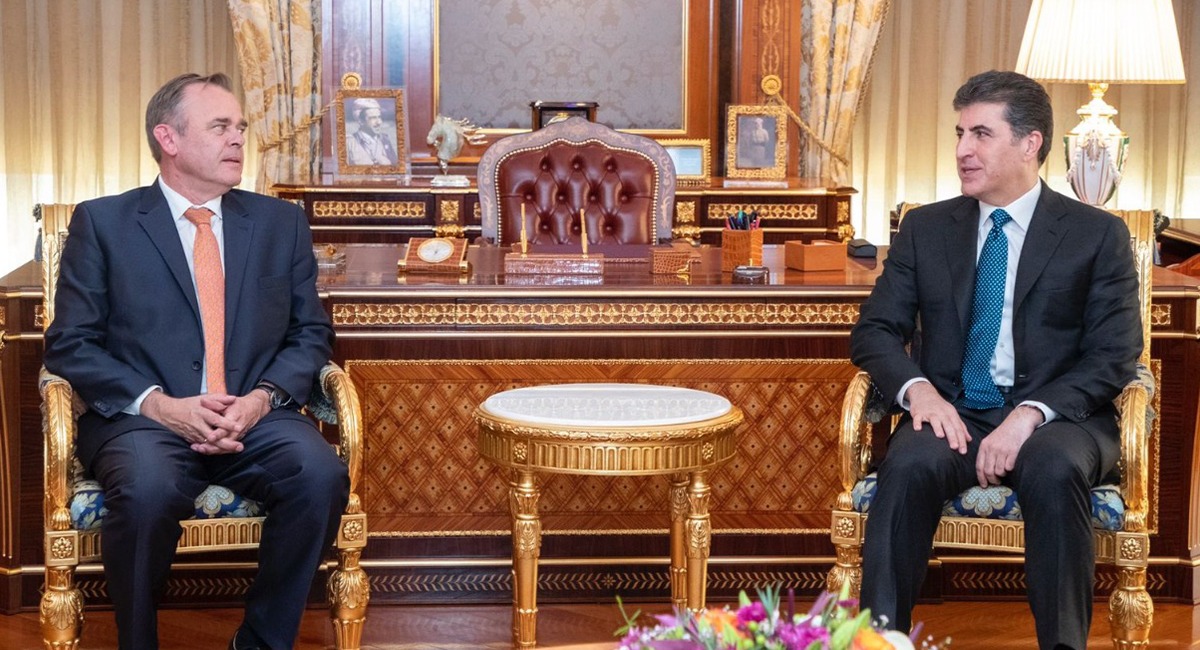 PM Barzani receives the Netherlands' Ambassador to Iraq