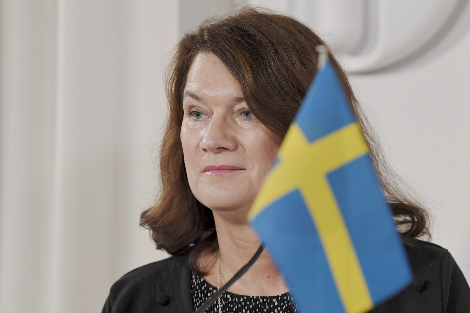 قادمة من بغداد.. وزيرة خارجية السويد تصل إلى أربيل