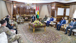 رئيس حكومة إقليم كوردستان يجتمع مع القائد العام لقوات التحالف في العراق وسوريا