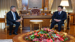 President Barzani meets the Italian ambassador to Baghdad 