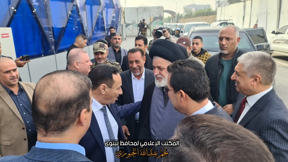 Delegation from the Sadrist movement visits the governor of Nineveh 