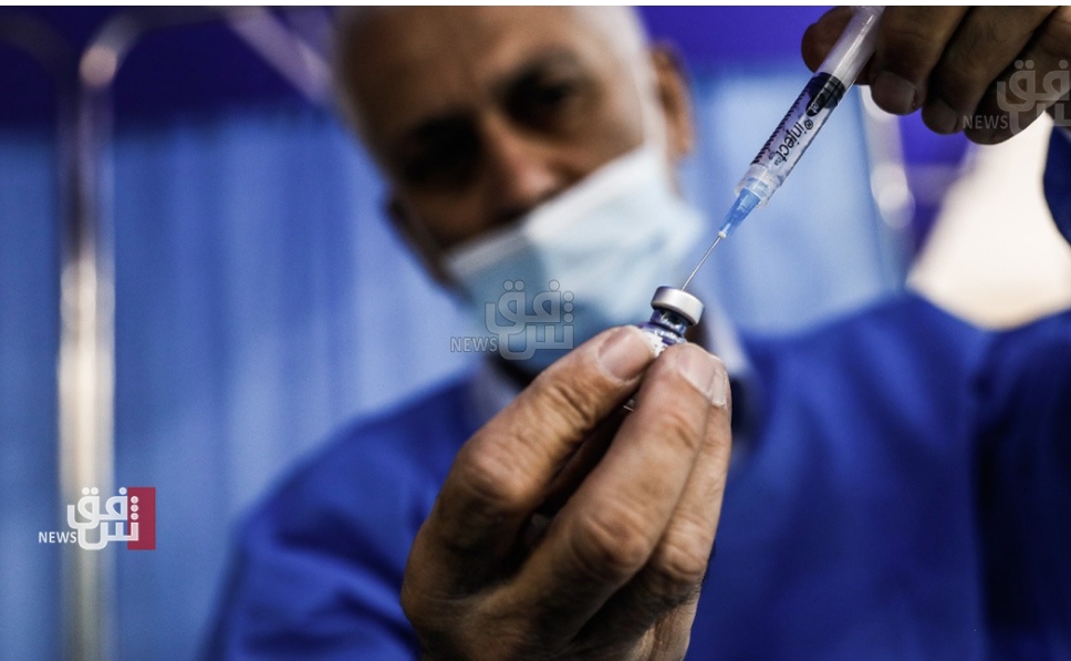 تەندوسی عراق وەرگردن سێیەمین تاقەبەش  لە ڤاکسین کۆرۆنا راگەیان 