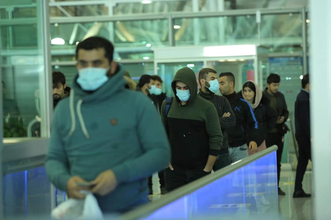 عودة الوجبة السادسة من المهاجرين إلى إقليم كوردستان