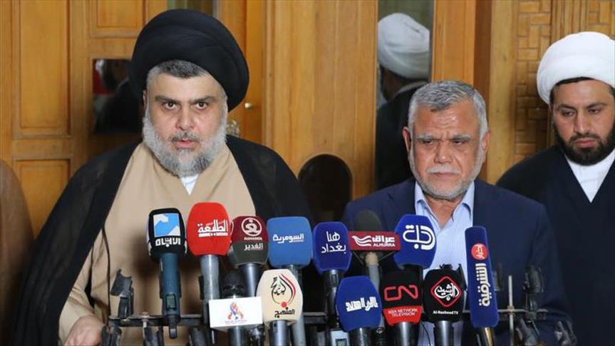 An upcoming meeting between Al-Amiri and Al-Sadr to resolve the formation of the new Iraqi government