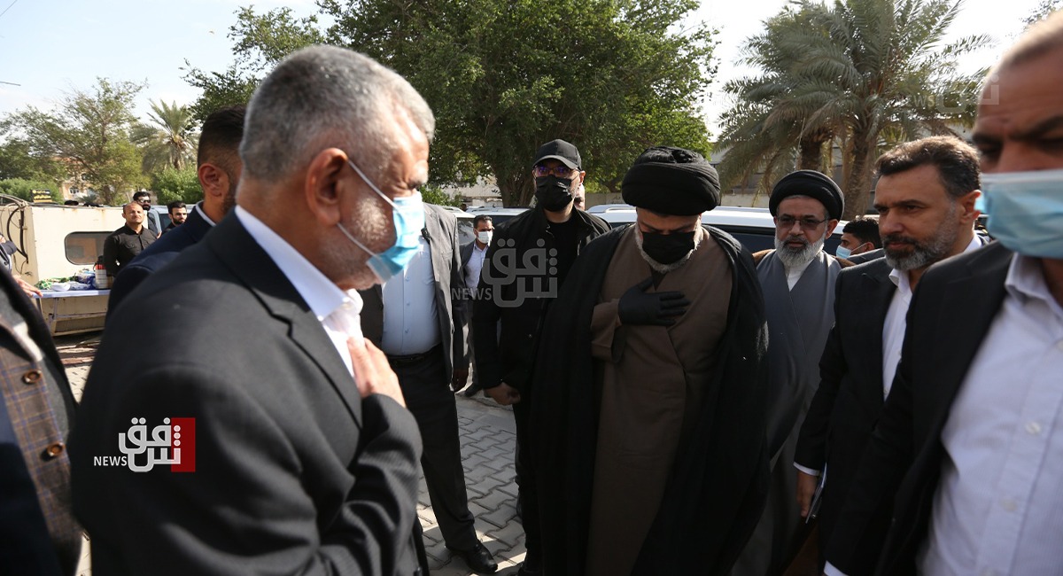 Attended by al-Sadr and al-Maliki, a meeting of Iraq's top Shiite leader in Baghdad 