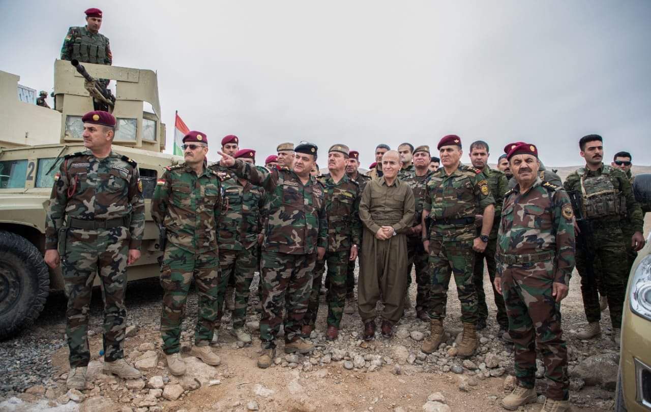 وزير البيشمركة يعد بالثأر لضحايا هجمات داعش في محور مخمور