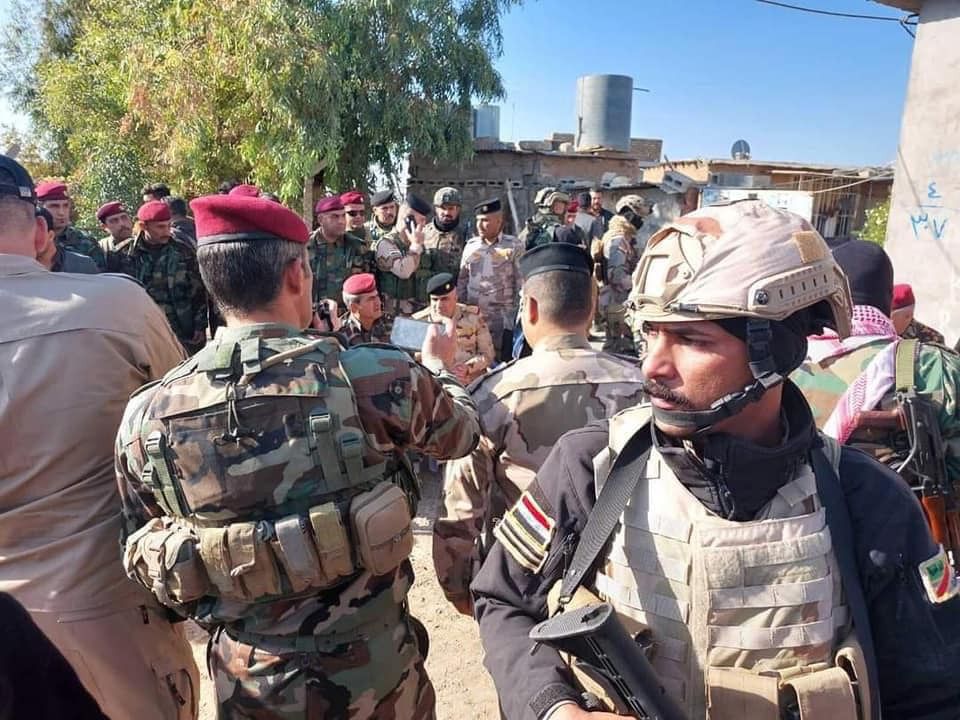 Peshmerga and the Iraqi army launch high-level coordination to secure the Lahiban village 
