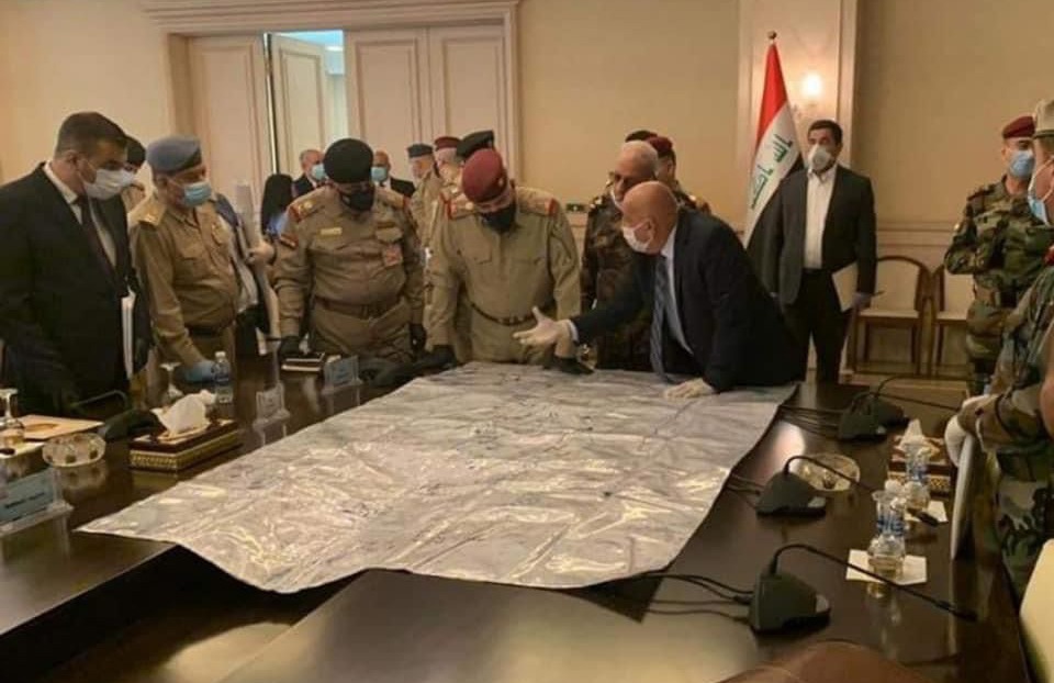 Delegation from the Ministry of Peshmerga visits Baghdad to discuss ISIS's recent attacks