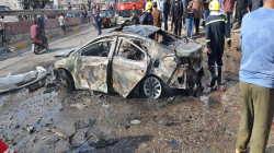 صور.. ضحايا بانفجار سيارة تحمل متفجرات في البصرة