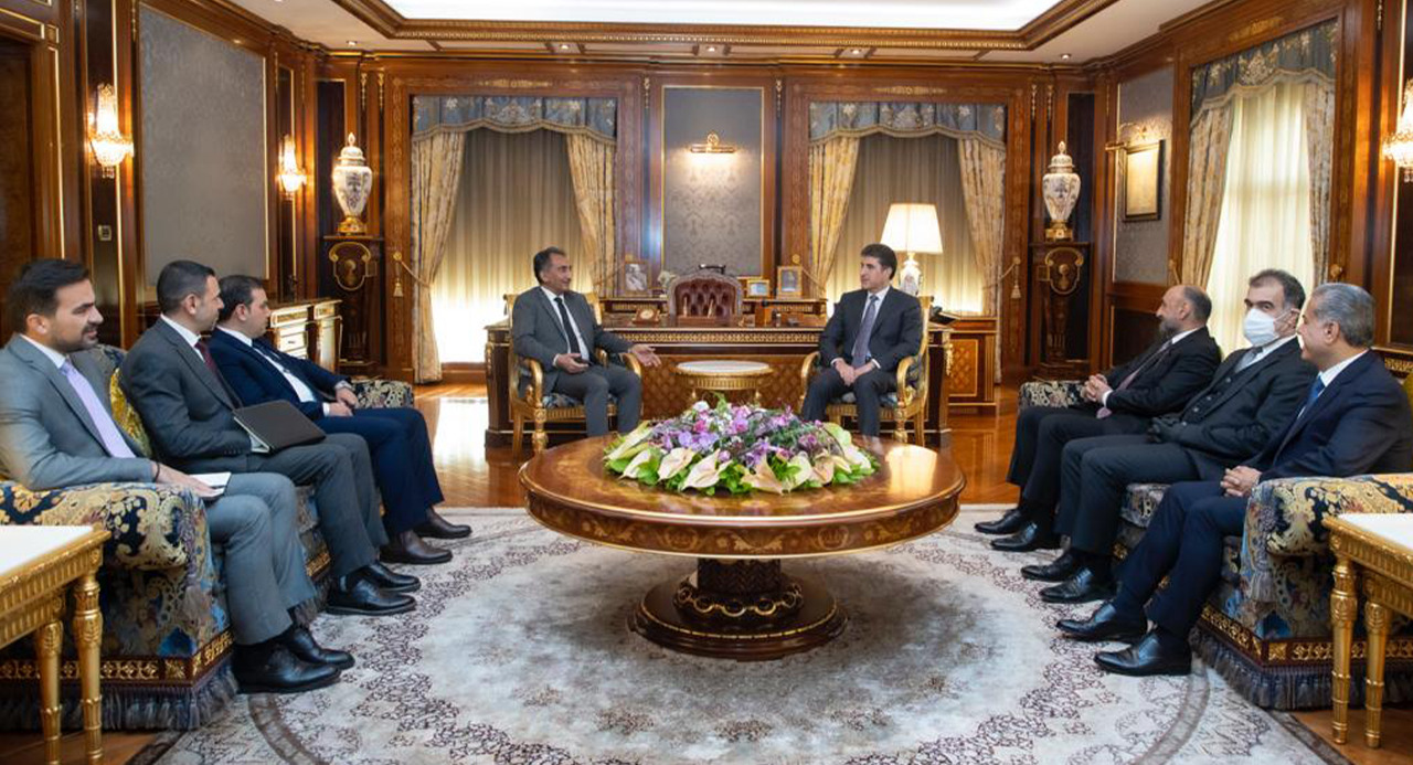 Iraqi Foreign Ministry briefs President Barzani on updates on the migration crisis