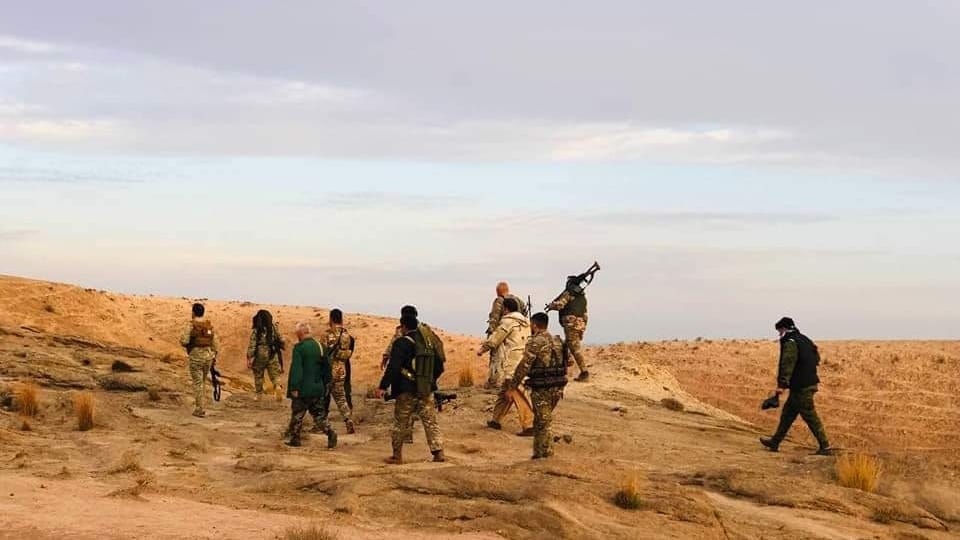 وێنە.. دەسنریەێدە بان حەشارگەیل داعش  لە دەورگرد هەرێم کوردستان 