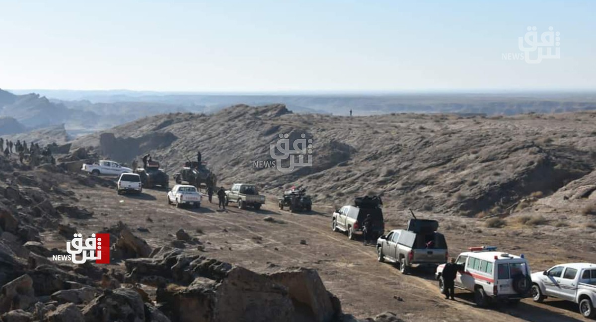 القوات الاتحادية والحشد الشعبي تنفذ عمليات دهم وتفتيش في محيط ناحية "قادر كرم"