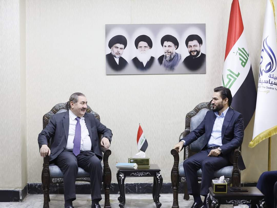 Head of the Sadrist bloc meets with the KDP delegation 