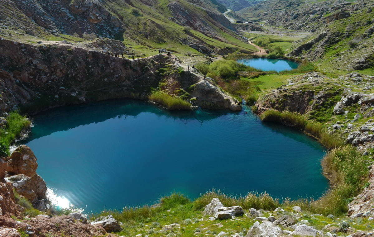Красивые озера Ирана