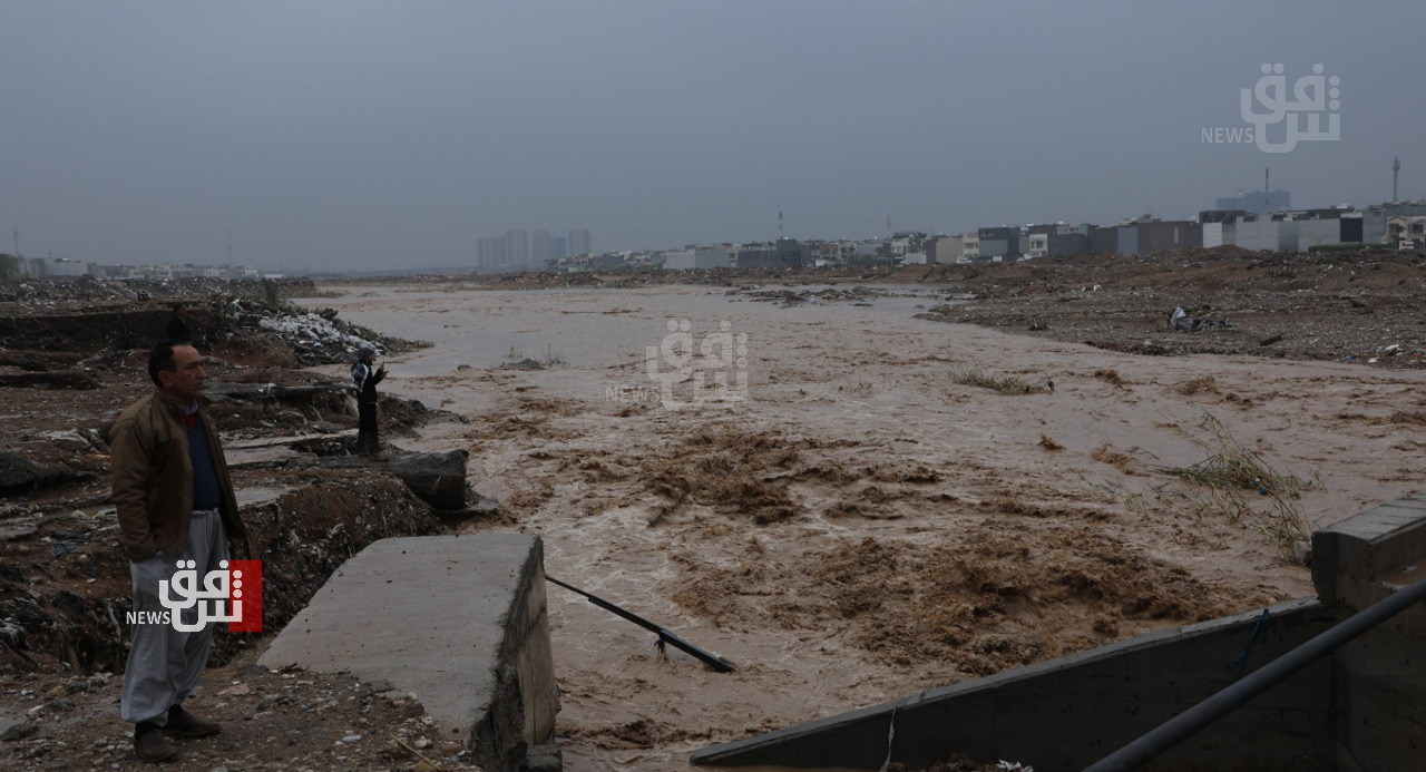 Shafaq News Agency' lens documents the floods that reached Erbil