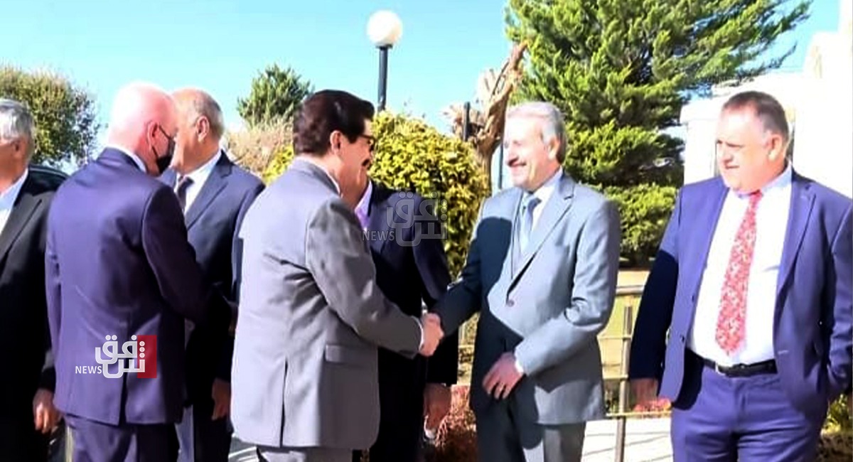 KDP delegation meets the President PUK in al-Sulaymaniyah 
