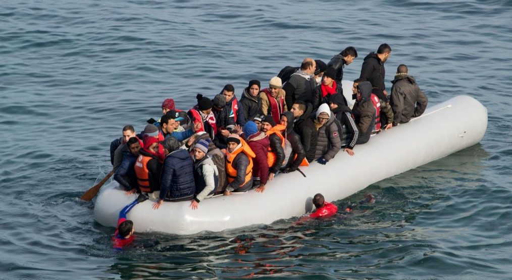70 migrants rescued after their boat capsizes off the Greek coast