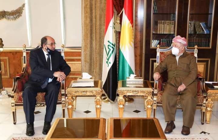 Barzani and Al-Maliki discuss the need to reconsider the system of government in Iraq