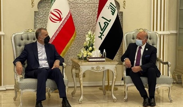 Iraqi Foreign Minister discusses with his Iranian counterpart files of mutual interest