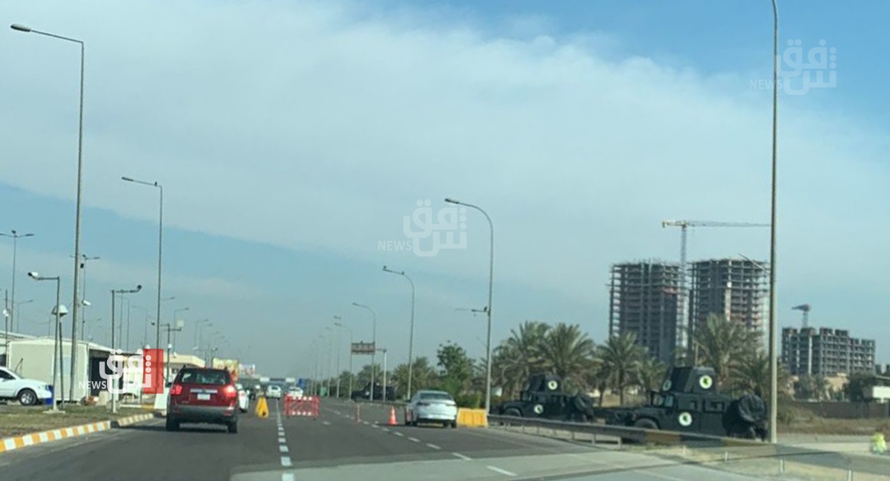 مكافحة الارهاب تنتشر في  محيط مطار بغداد