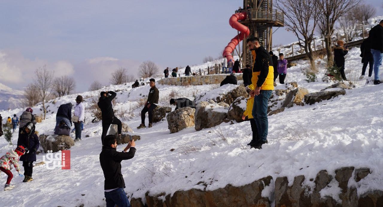 Thousands flock to Erbil for tourism at Mount Korek