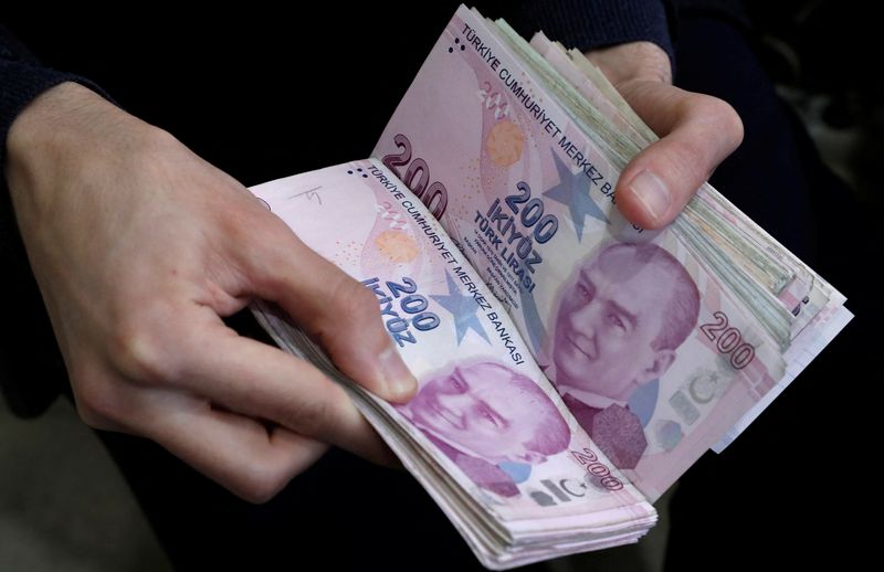 Turkey's lira weakens for fifth day on monetary policy worries 1640950732751