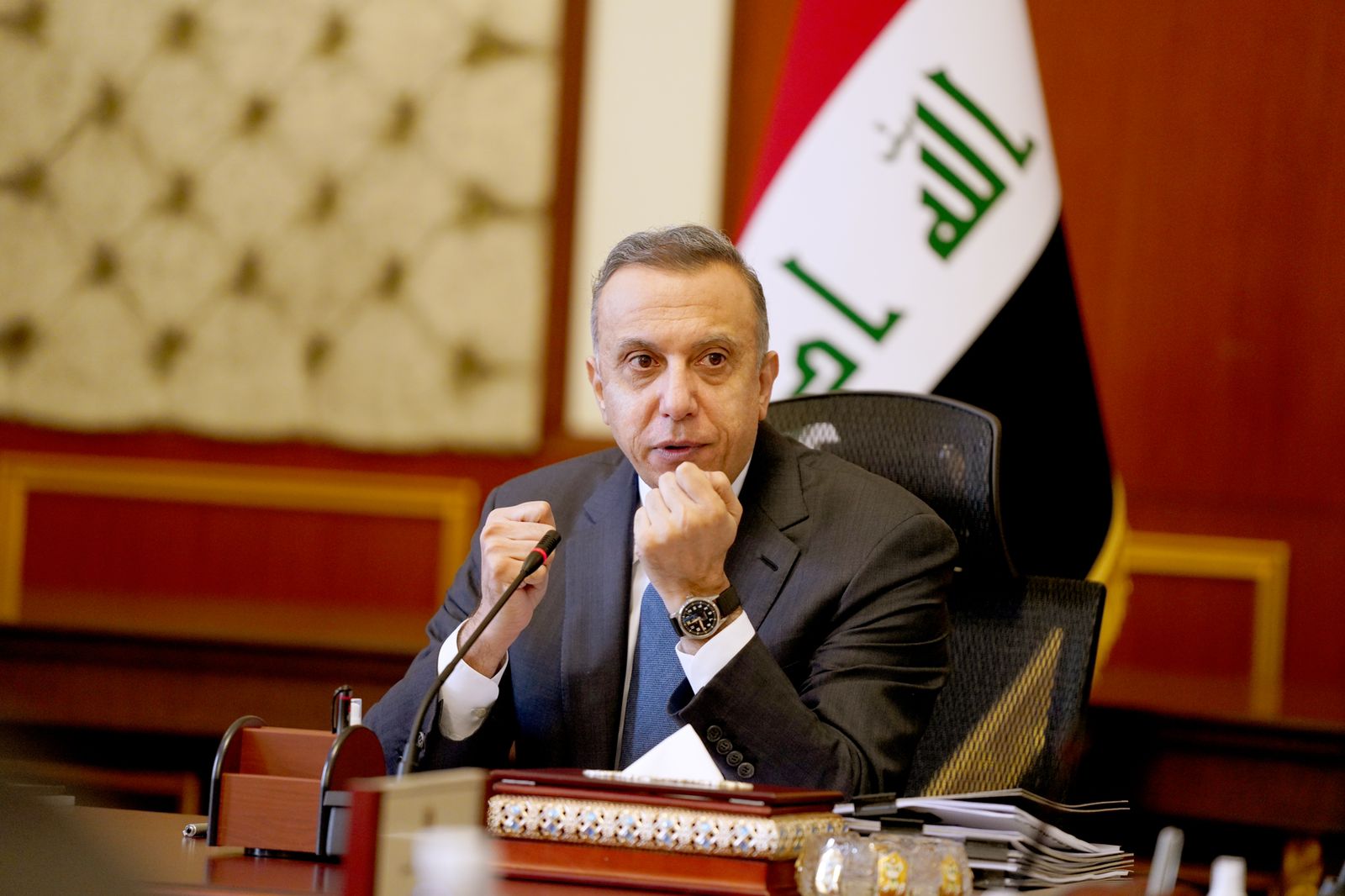 Al-Kadhimi lambasts the recent rocket attacks against Iraqi military bases