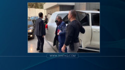The joint Kurdish delegation arrives at the Sadrist headquarters