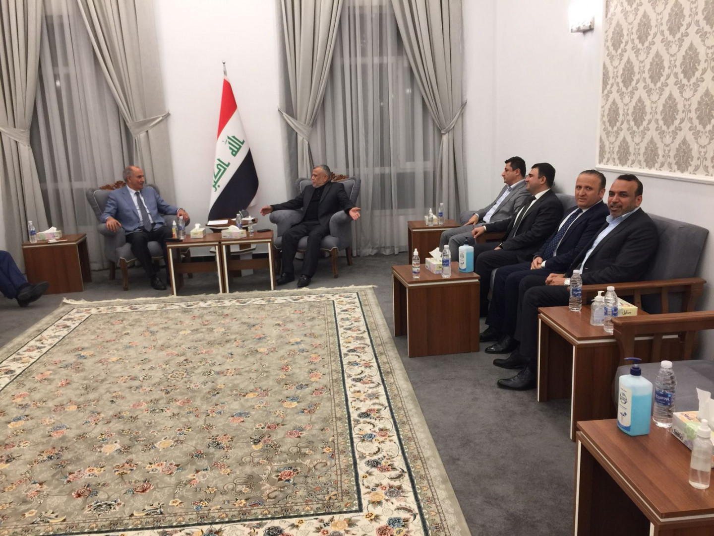 Al-Fateh Alliance receives the Kurdish delegation in Baghdad