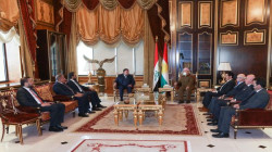 Masoud Barzani receives the top Sunni leaders in a swift visit to Erbil