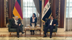 Iraqi Minister of Defense receives his German counterpart