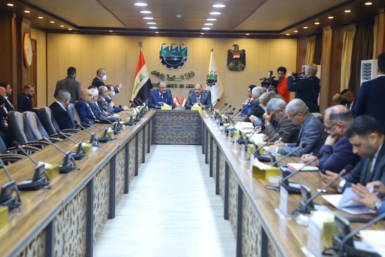 Iraq and Lebanon conclude an industrial agreement