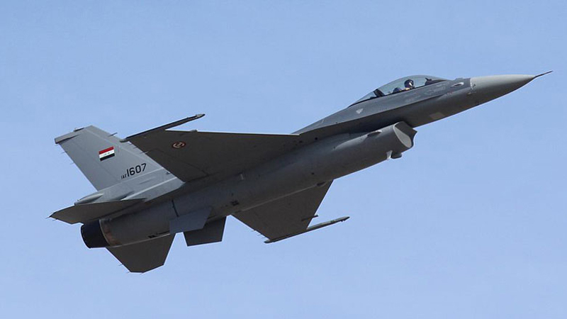 طائرات F16 العراقية توجه 4 ضربات لأحد الكهوف في جبال قره چوخ